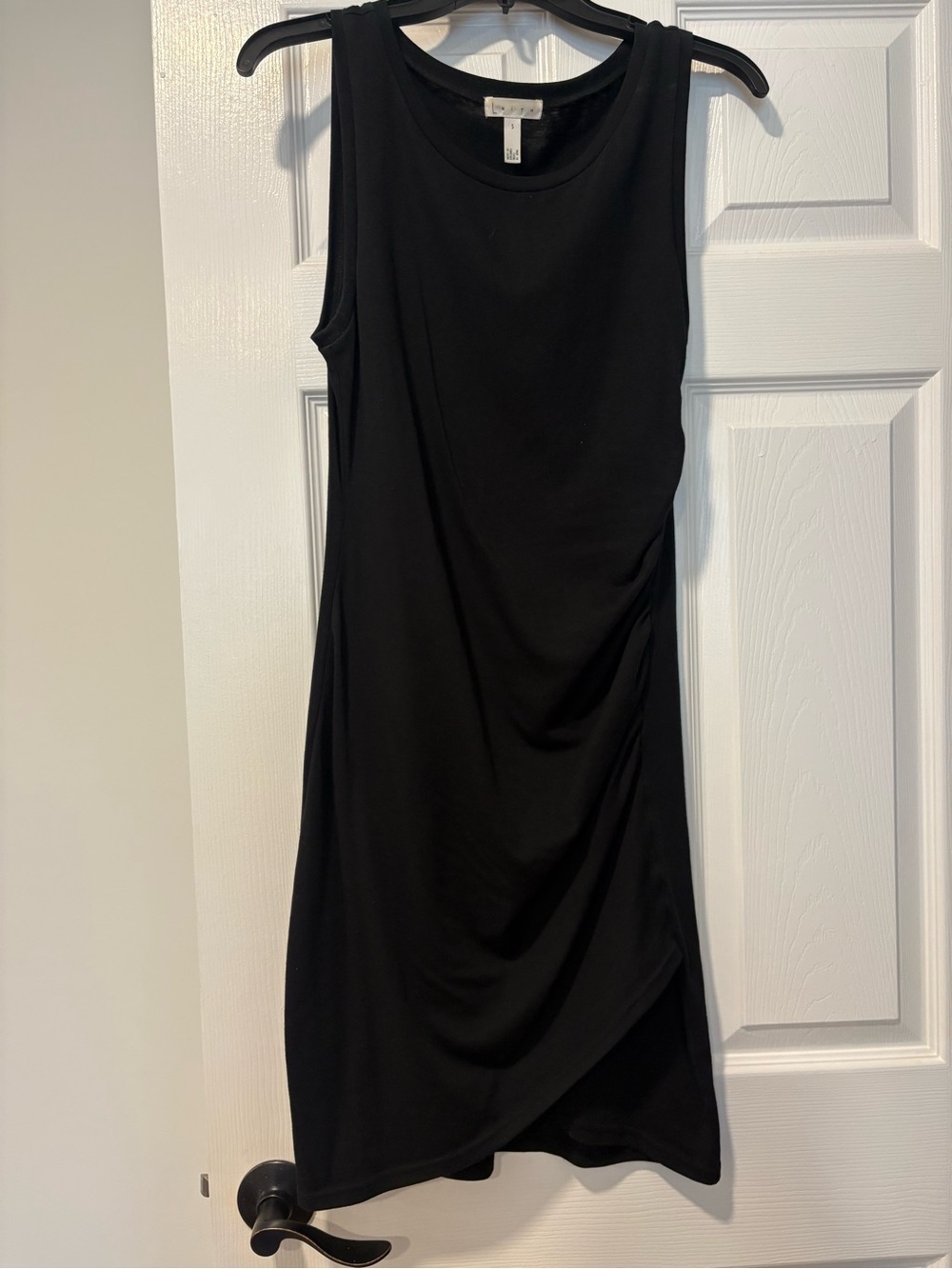 LEITH Sleeveless Black Women’s Dress